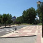 Zona donde irá la rotonda de la que parte el puente.