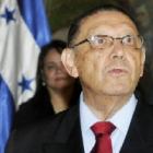 El nuevo ministro de Relaciones Exteriores hondureño, Enrique Ortez Colindres.