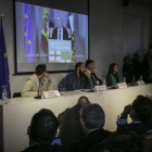 Presentación del colectivo Tabarnia, con el vídeo del discurso de Boadella.