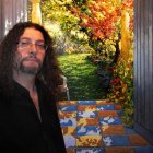 El pintor de Cea muestra sus obras en la galería Sharon Art de León hasta el 20 de octubre.