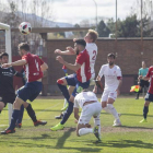 El filial culturalista buscó en todo momento la portería del equipo abulense. DIARIO DE ÁVILA