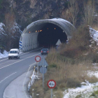 Túnel de La Barosa, en la actual N-120