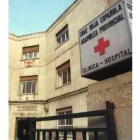 Fachada del Hospital de Cruz Roja en León, en imagen de archivo