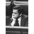 Adolfo Súarez en el Congreso de los Diputados