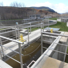 La estación depuradora de aguas residuales del Bierzo está ubicada en Villadepalos.