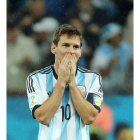 Leo Messi, que no brilló ante Holanda, tiene la posibilidad de resarcirse en la gran final.