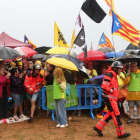 Acto de ANC y Òmnium en Lledoners en recuerdo de las víctimas del 17-A.