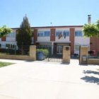 Fachada del CEIP Órbigo de Carrizo de la Ribera.