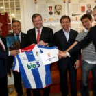 La Casa de León en Madrid homenajeó a la Deportiva Ponferradina.