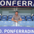 Bolo cree que el equipo debe pensar en el día a día y no fijarse más allá del encuentro frente al Real Valladolid B. ANA F. BARREDO
