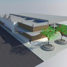 Aspecto que presenta sobre plano la nueva estación de autobuses.