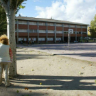 Imagen del exterior del colegio Peñalba, en el centro de Ponferrada.