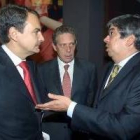 Zapatero, el miércoles, en la cumbre que celebró el PSE en Bruselas