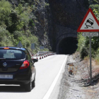 El túnel de Peñarrubia, lugar donde se produjo la colisión entre los dos vehículos.