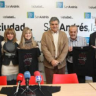 Javier Cepedano, María Eugenia Gancedo, María Lafuente, Domingo Fuertes, Alejandro Bayón y Agustín F