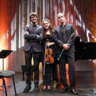 Imagen del grupo instrumental Trío Coruña.