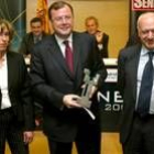 El consejero de Fomento, Antonio Silván, recogió el premio en Madrid