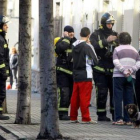 Viviendas de la avenida de Asturias, en una de las cuales fallecieron los tres miembros de una famil