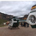 Helicóptero de la Guardia Civil. /