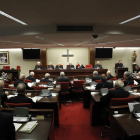 El cardenal Antonio María Rouco inauguró ayer la asamblea plenaria de los obispos.