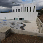 El nuevo edificio del Museo de la Energía, en la antigua central de Endesa, sigue sin uso. L. DE LA MATA