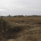 Tierras de cultivo a las afueras del pueblo de Santa Colomba de la Vega. FERNANDO OTERO