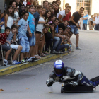 Uno de los grandes atractivos de las fiestas llega con el descenso de carrilanas que este año ya alcanza su octava edición. DL