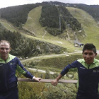 Valverde y Nairo, en la jornada de descanso andorrana.