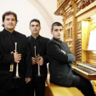 Rafael Ramírez, Vicente Alcaide y Alberto de las Heras.