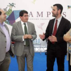 Arranz, director de El Mundo de Castilla y León; Lago, director Diario de León, Briongos y Garrote