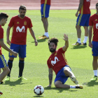 España afronta hoy el partido más decisivo en su camino hacia el Mundial de Rusia. VILLAR