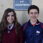 Los doce alumnos becados por la Fundación Amancio Ortega.