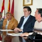 Paulino Estébanez, Félix López, José Manuel Lora y Felipe Zapico