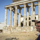 Pedro Sánchez, ern un acto ayer en Mérida.