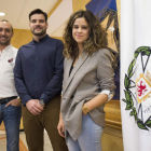 Iván Fernández Fernández, Jesús Antonio Fernández Fernández y Sara Martín Valbuena.