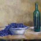 Uno de los cuadros de tema vitivinícola del pintor Valderrama