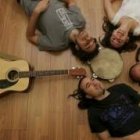 Los integrantes del grupo leonés de folk Sog