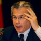 En la imagen, el juez de la Audiencia Nacional, Baltasar Garzón, durante una conferencia en Bruselas