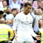 Cristiano Ronaldo celebra el gol ante el Levante en el partido del pasado sábado