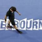 Federer comprobó en la pista central de Melbourne que también es un jugador al que se le puede batir