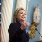 La secretaria de Estado estadounidense, Hillary Clinton, se pronuncia sobre la filtración.