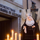 <div style="font-size:1.5rem">Paso a la Redención. Así fue la procesión de la cofradía negra y roja esta Semana Santa León 2019. Aquí te dejamos un enlace para que veas todas la procesiones: aquí te dejamos el <a href="https://www.diariodeleon.es/noticias/leon/programa-semana-santa-leon-2019-procesiones-horarios-recorridos_1323251.html"> <strong> programa Semana Santa 2019 </strong></a></div>