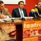 Un momento de la presentación del certamen de teatro