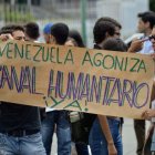Los venezolanos exigen la renuncia a la presidencia de Nicolás Maduro.