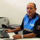 Gorgonio Gutiérrez, en su despacho de la comisaría de Policía Local de San Andrés