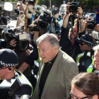 El cardenal australiano George Pell, exjefe de las Finanzas del Vaticano, ascusado de abusos sexuales.