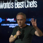Ferran Adrià, en la presentación de la serie documental 'Los mejores chefs del mundo'.