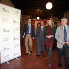 La consejera de Cultura y Turismo, Alicia García, presenta el Mercado de servicios turísticos.