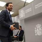 Imagen del ministro de Consumo, Alberto Garzón. DAVID FERNÁNDEZ