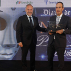 Carlos Pollán entregó a Juan José Rubio el premio Innova de Agroalimentación 2023 por la labor de Bioactinotec. ramiro